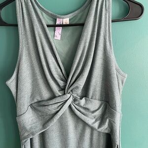 Francesca’s Knotted Dress, Light Blue, Size Small